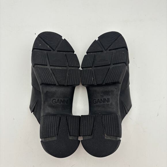 Ganni City Mules Recycled Rubber Clogs Slip Ons Women's 38 - Picture 8 of 13